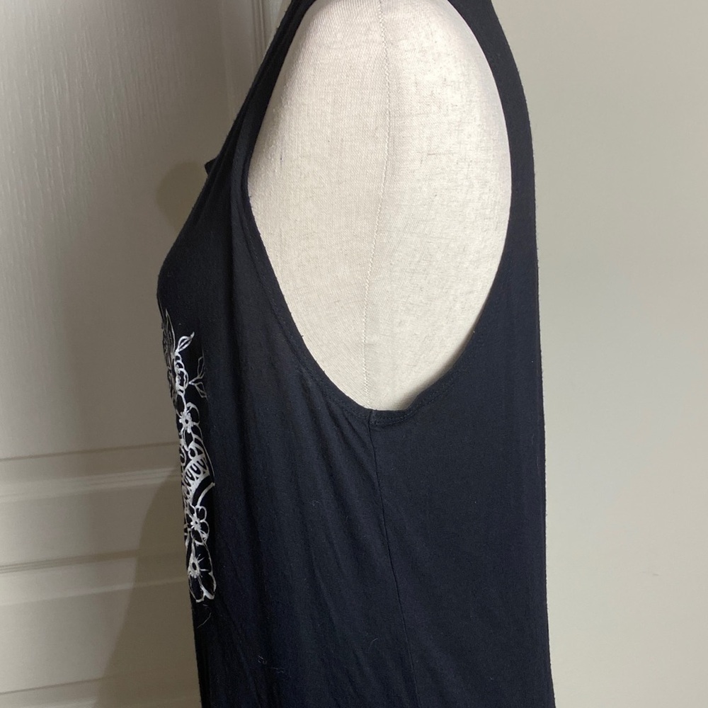 Black Yoga Top Size Med - Picture 4 of 7